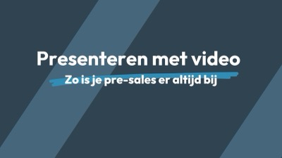video's in presentatie