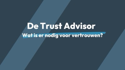 hoe win je vertrouwen?