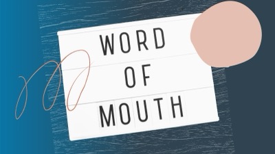 Word of mouth marketing